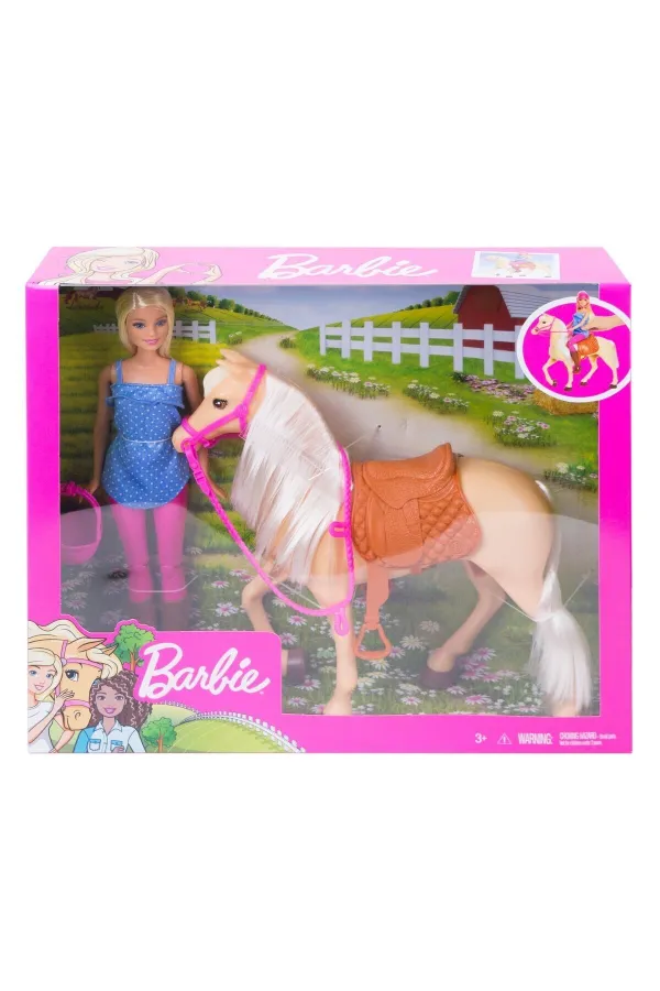 FXH13 Barbie ve Güzel Atı Oyun Seti FXH13 Barbie ve Güzel Atı Oyun Seti
