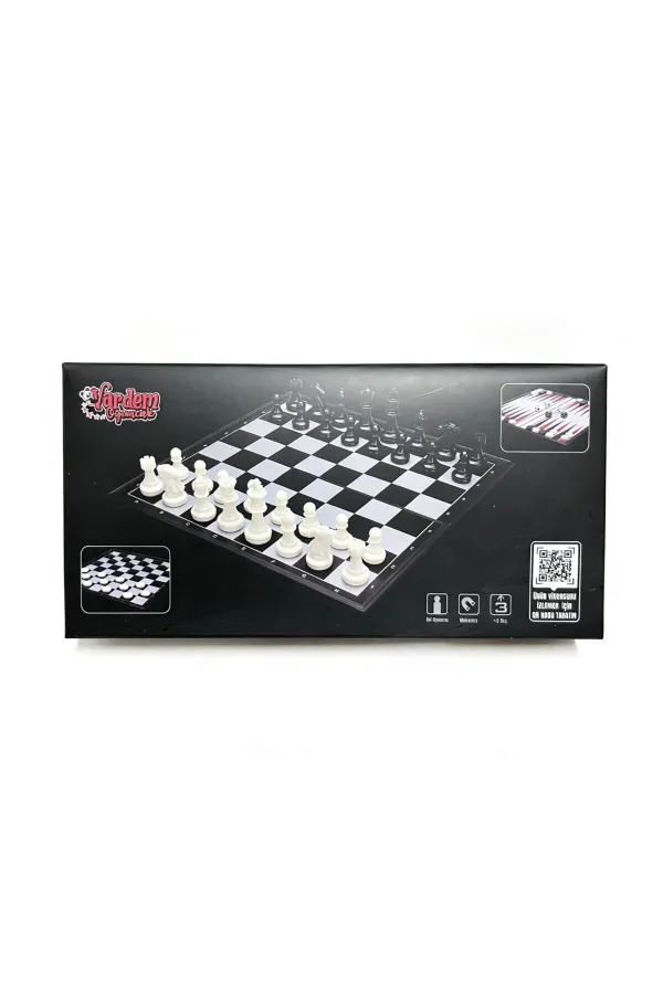 VRD10665 KATLANABİLİR SATRANC TAVLA VE DAMA SETİ VRD10665 KATLANABİLİR SATRANC TAVLA VE DAMA SETİ