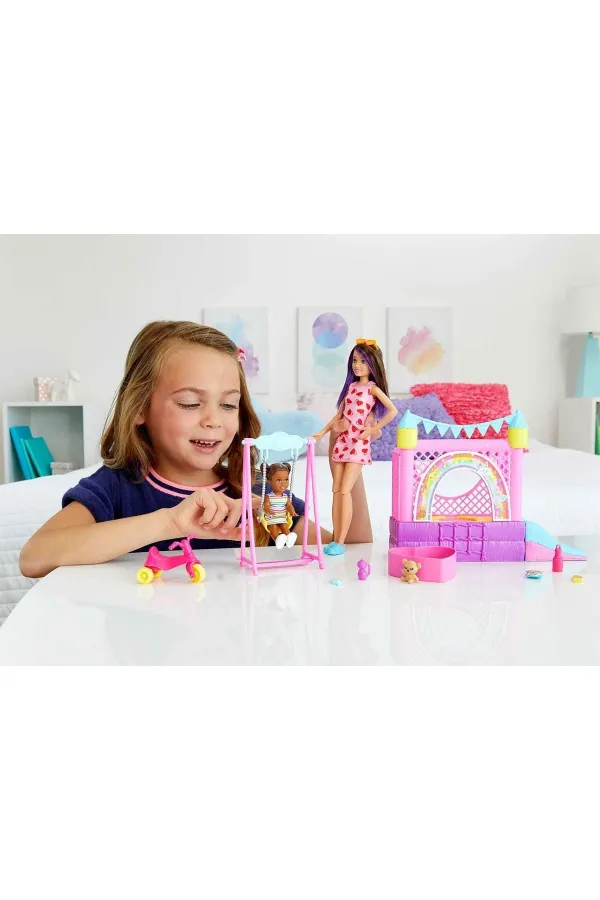 HHB67 Barbie Bebek Bakıcısı Skipper Oyun Evi Seti HHB67 Barbie Bebek Bakıcısı Skipper Oyun Evi Seti