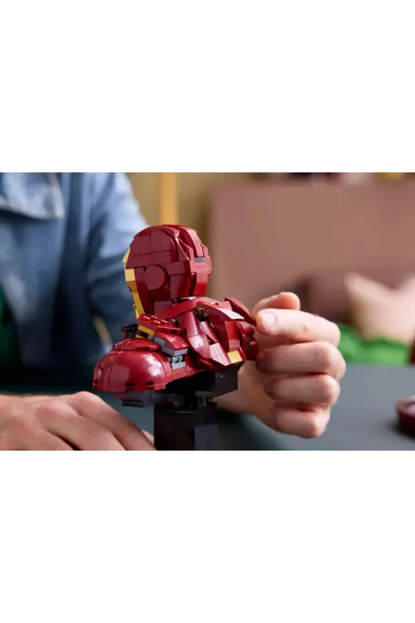 76327 Lego Marvel Iron Man MK4 Büstü 436 parça +18 yaş