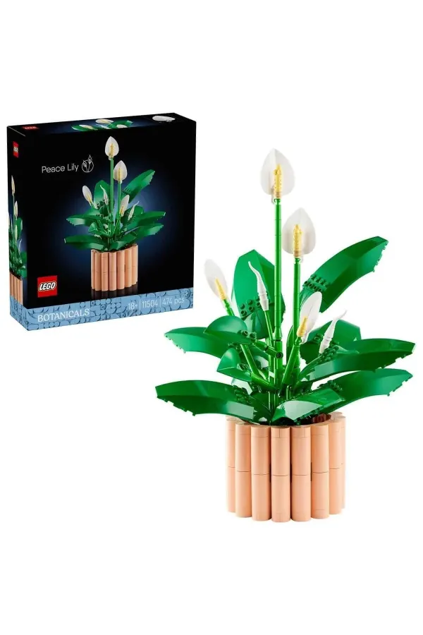11504 Lego Botanicals Barış Çiçeği - Pace Lily 474 parça +18 yaş 11504 Lego Botanicals Barış Çiçeği - Pace Lily 474 parça +18 yaş