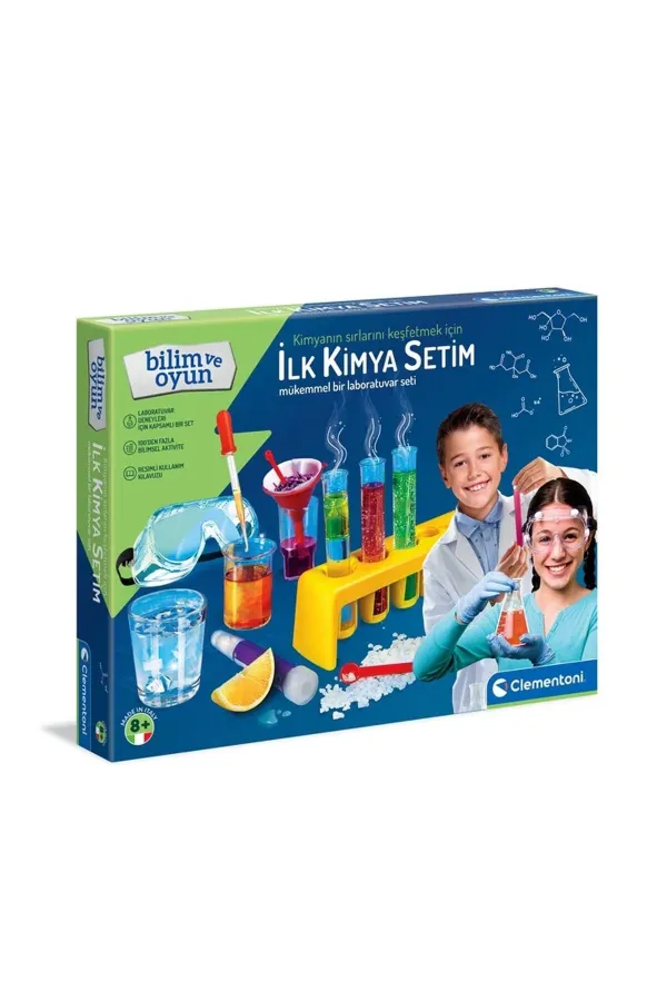64228 İlk Kimya Setim - Bilim ve Oyun +8 yaş 64228 İlk Kimya Setim - Bilim ve Oyun +8 yaş