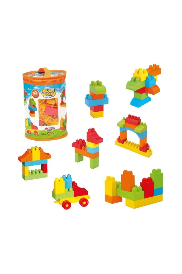 01253 MULTİ BLOCKS 62 PARÇA 01253 MULTİ BLOCKS 62 PARÇA