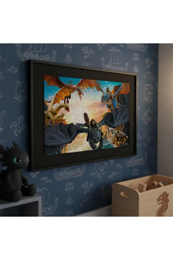 HD 714 HOW TO TRAIN YOUR DRAGON PUZZLE 100 PRÇ