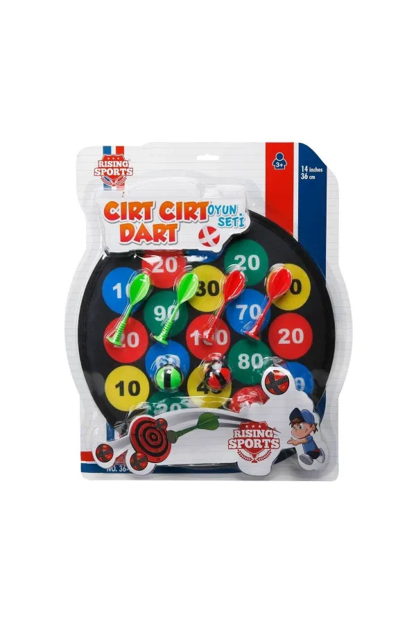 36789 Cırt Cırt Dart - İğnesiz Dart Seti 36 cm 36789 Cırt Cırt Dart - İğnesiz Dart Seti 36 cm