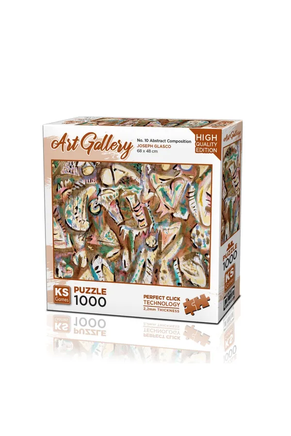 20663 No.10 Abstract Composition 1000 Parça Puzzle 20663 No.10 Abstract Composition 1000 Parça Puzzle
