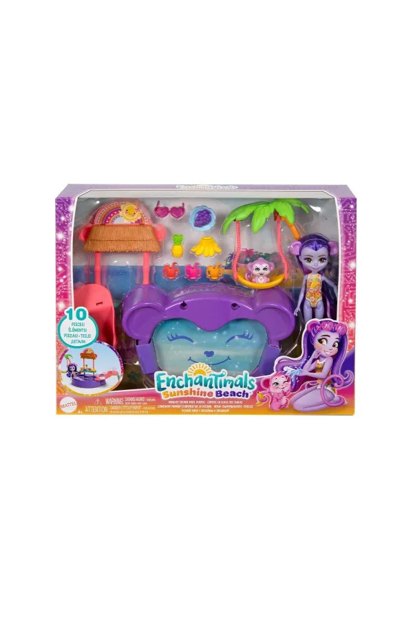 HTW73 Enchantimals Eğlenceli Havuz Partisi Oyun Seti