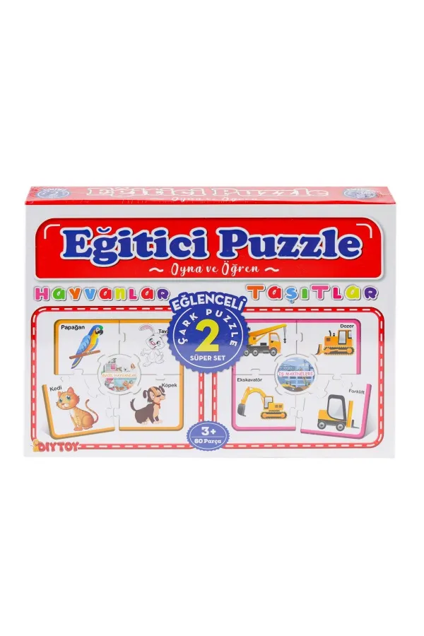 7196 ÇARK PUZZLE HAYVANLAR