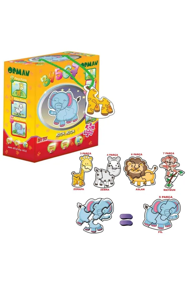 8766 ORMAN KUT.PUZZLE 025876-34567 8766 ORMAN KUT.PUZZLE 025876-34567