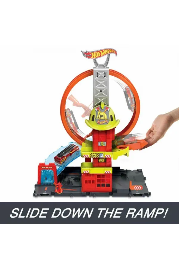 HKX41 Hot Wheels Çember Pistli İftaiye İstasyonu HKX41 Hot Wheels Çember Pistli İftaiye İstasyonu