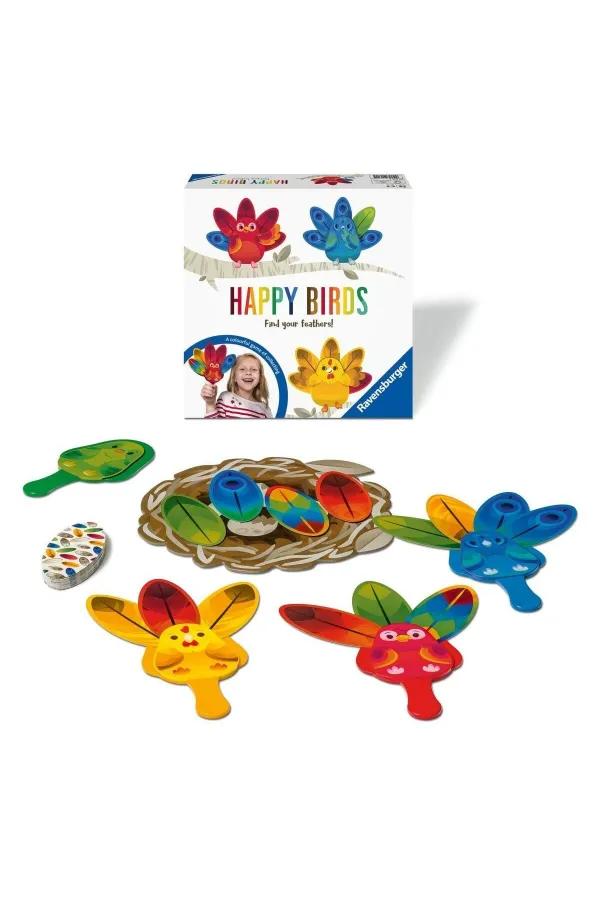 206155 Happy Birds -Ravensburger 206155 Happy Birds -Ravensburger