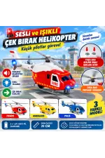 Sesli ve Işıklı Çek Bırak Helikopter Sesli ve Işıklı Çek Bırak Helikopter