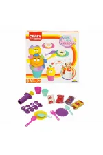 Crafy Buzzy Muzzy Dondurma Oyun Hamuru Seti 200 g 22 Parça Crafy Buzzy Muzzy Dondurma Oyun Hamuru Seti 200 g 22 Parça