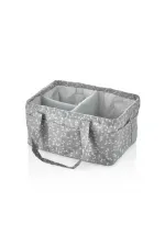 Katlamalı Anne & Bebek Organizer 795 Gri Çiçek Katlamalı Anne & Bebek Organizer 795 Gri Çiçek