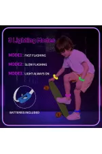 Festival & Parti LED Bileklik 3 Farklı Mod Işıklı 1 Adet