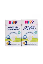 2 Organik Combiotic Bebek Sütü 800 Gr X2 Islak Mendil Hediyeli