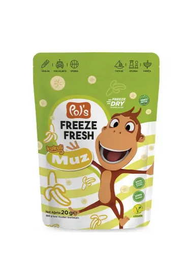Freeze Fresh Kukuli Muz 20 Gr Freeze Fresh Kukuli Muz 20 Gr