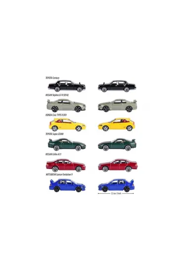 8502100000 ''Premium Cars, 6-asst.freewheel, die-cast, 1 opening pa(adet fiyatıdır)