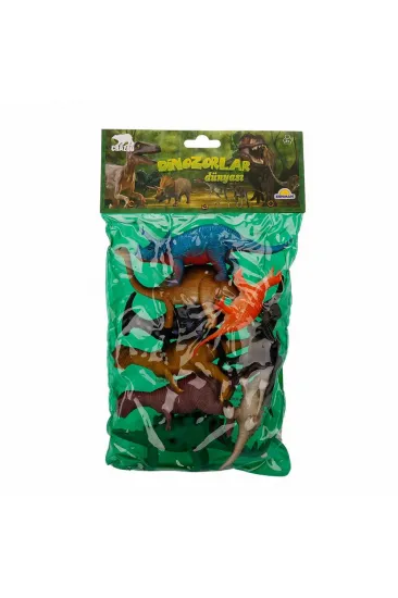 9 lu Dinozor Figür Seti 12-20 cm 9 lu Dinozor Figür Seti 12-20 cm