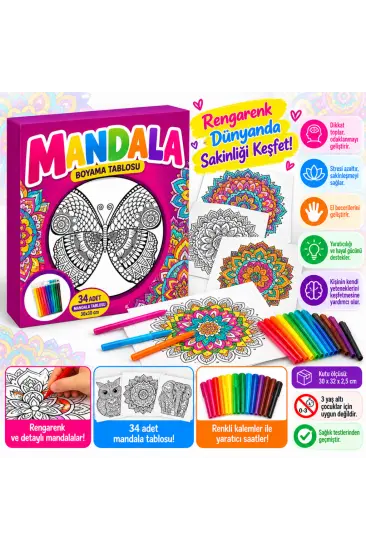 5117 Tuval Mandala 5117 Tuval Mandala