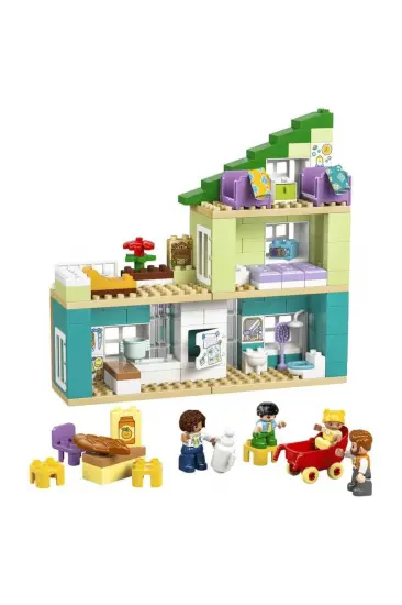 10470 3ü1 arada Figürlü Modern Aile Evi 166 parça +2 yaş 10470 3ü1 arada Figürlü Modern Aile Evi 166 parça +2 yaş