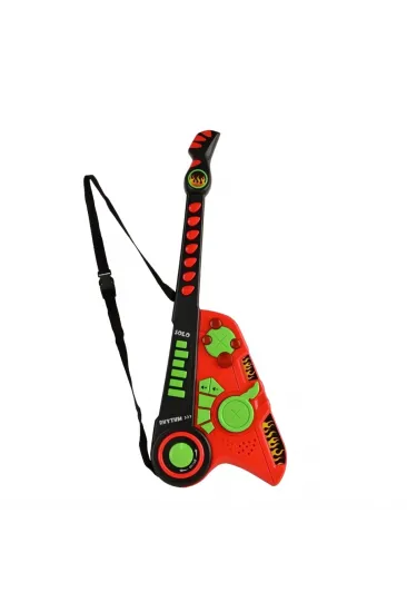 Led Işıklı Melodili Askılı Müzikli Gitar Led Işıklı Melodili Askılı Müzikli Gitar