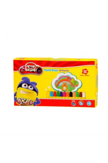 12 Renk Pastel Boya 12 Renk Pastel Boya