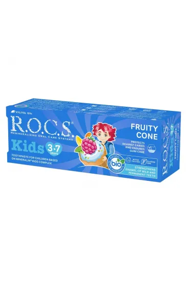 .Kids Diş Macunu 3-7 Yaş 35 ml Meyve Külahı .Kids Diş Macunu 3-7 Yaş 35 ml Meyve Külahı