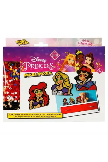 3in1 NessiWorld Princess Pixel Pixel Boncuk Aktivite ve Oyuncak Seti S00005169 3in1 NessiWorld Princess Pixel Pixel Boncuk Aktivite ve Oyuncak Seti S00005169