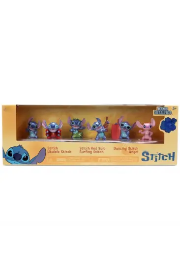 Stitch Nano 6'lı Diorama Figür Paketi Stitch Nano 6'lı Diorama Figür Paketi