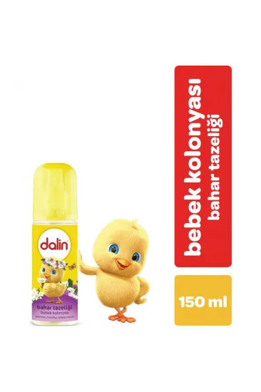 Sprey Bebek Kolonyası Bahar Tazeliği 150 ml Sprey Bebek Kolonyası Bahar Tazeliği 150 ml