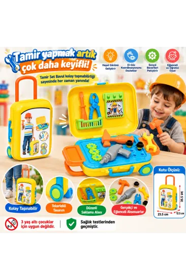03483 TEKNİK TAMİR SET BAVULUM