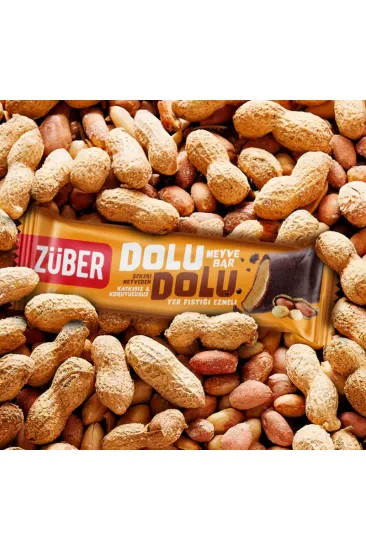 Dolu Dolu Fıstık Ezme Meyve Bar 30 Gr Dolu Dolu Fıstık Ezme Meyve Bar 30 Gr