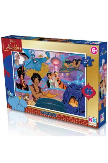 NessiWorld Aladdin Puzzle 200 Parça NessiWorld Aladdin Puzzle 200 Parça