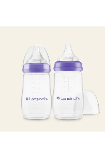 Biberon 2'Li Natural Wawa Biberon Emziği 240 ml Biberon 2'Li Natural Wawa Biberon Emziği 240 ml