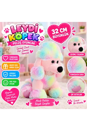 32 CM LEYDİ KÖPEK PELUŞ 32 CM LEYDİ KÖPEK PELUŞ