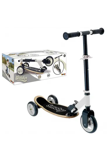 Ahşap 3W Katlanabilir Scooter 7600750908