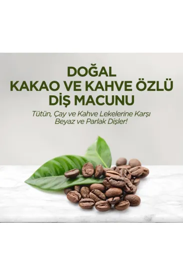 Doğal Diş Macunu 90 Gr Kakao & Kahve Özlü Doğal Diş Macunu 90 Gr Kakao & Kahve Özlü
