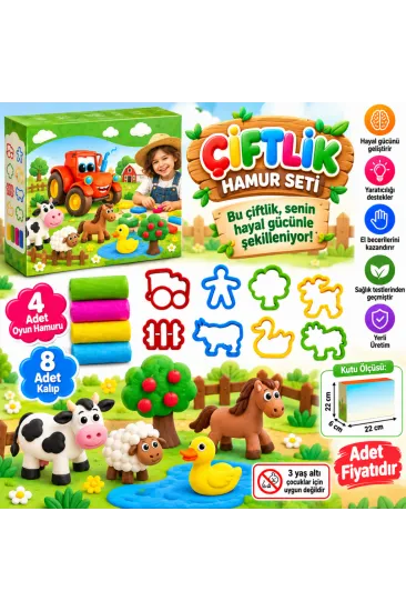 03558 ÇİFTLİK HAMUR SET 200GR 03558 ÇİFTLİK HAMUR SET 200GR