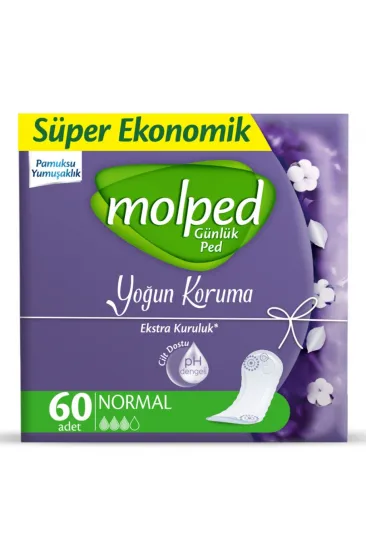 Günlük Ped Yoğun Koruma Süper Eko 60 Adet Günlük Ped Yoğun Koruma Süper Eko 60 Adet