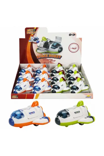 Maxx Wheels Astronotlu Sürtmeli Uzay Mekiği Maxx Wheels Astronotlu Sürtmeli Uzay Mekiği