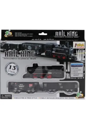 TL05 13 PARÇA IŞIKLI KLASİK TREN- ŞİM