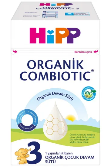 3 Organik Combiotic Bebek Sütü 800 Gr 3 Organik Combiotic Bebek Sütü 800 Gr