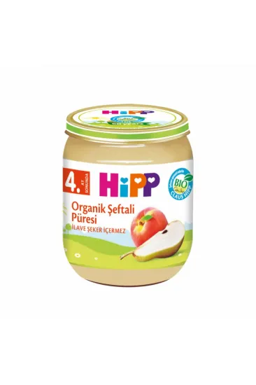 Organik Armut Şeftali Püresi 125 Gr Organik Armut Şeftali Püresi 125 Gr