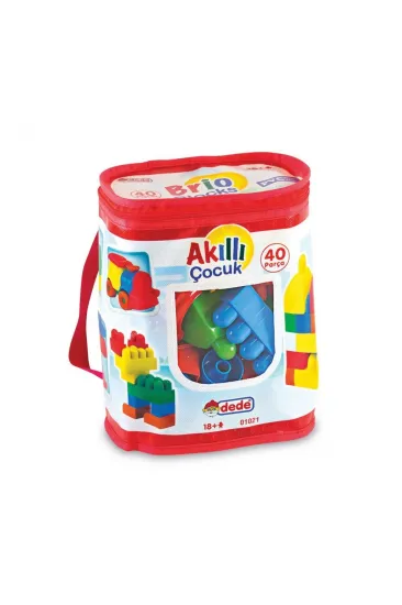 01021 Akıllı Çocuk Blokları 40 Parça 01021 Akıllı Çocuk Blokları 40 Parça