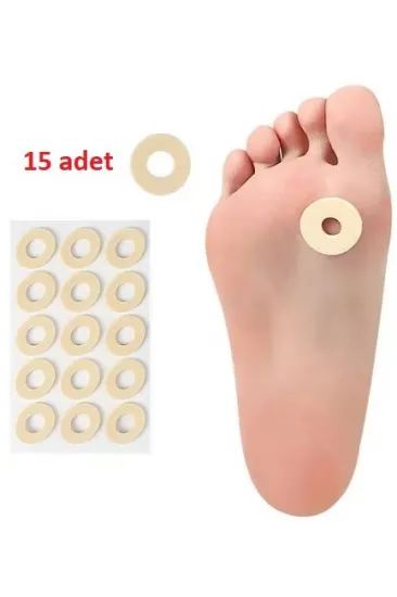 Ayak Nokta Pedi Sünger Yastık  15 li