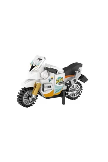 LZ-8624 MOTORSİKLET 120 PARÇA BLOCK OYUNCAK MİNİ POŞET LZ-8624 MOTORSİKLET 120 PARÇA BLOCK OYUNCAK MİNİ POŞET