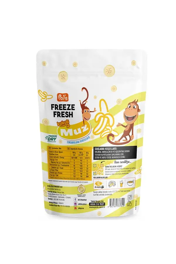 Freeze Fresh Kukuli Muz 20 Gr Freeze Fresh Kukuli Muz 20 Gr