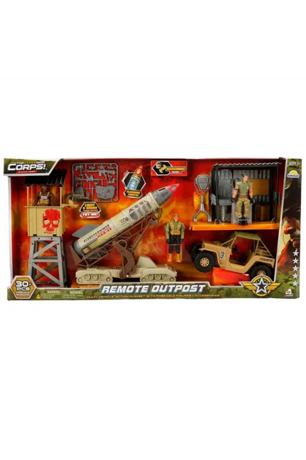 Sesli ve Işıklı The Corps Remote Outpost Oyun Seti Sesli ve Işıklı The Corps Remote Outpost Oyun Seti