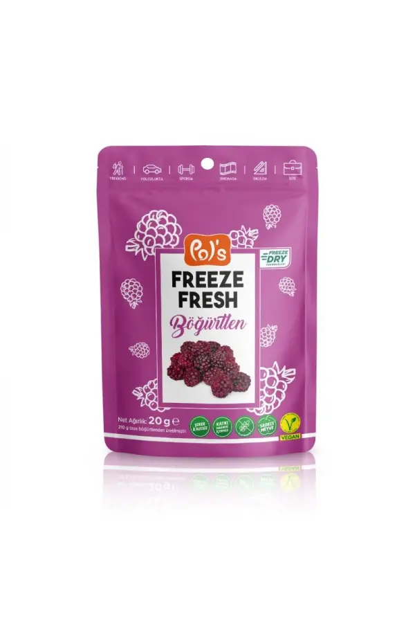 Pol’s Freeze Fresh Böğürtlen 20 Gr Pol’s Freeze Fresh Böğürtlen 20 Gr